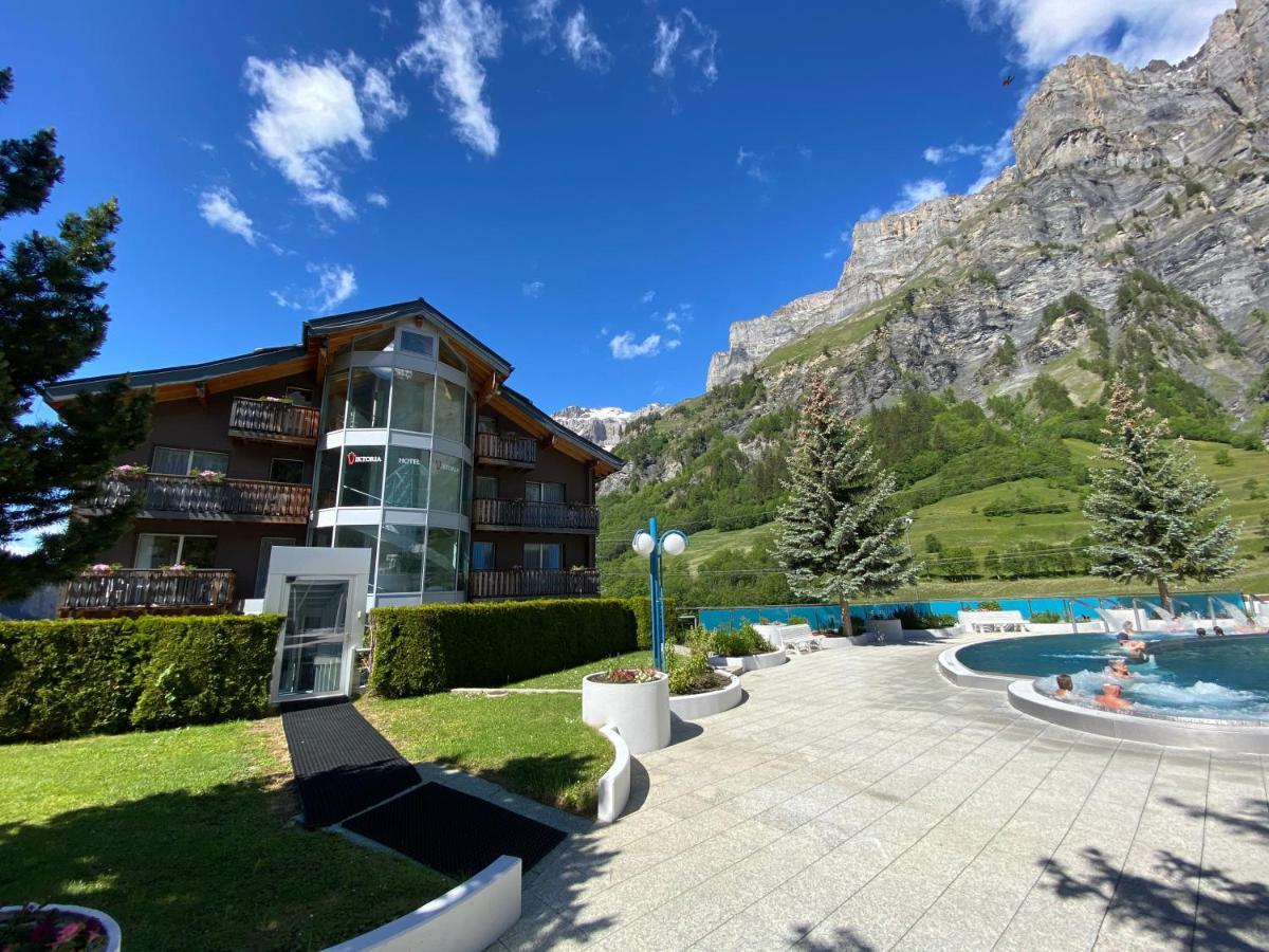 Hotel Viktoria-Leukerbad-Therme Exteriér fotografie