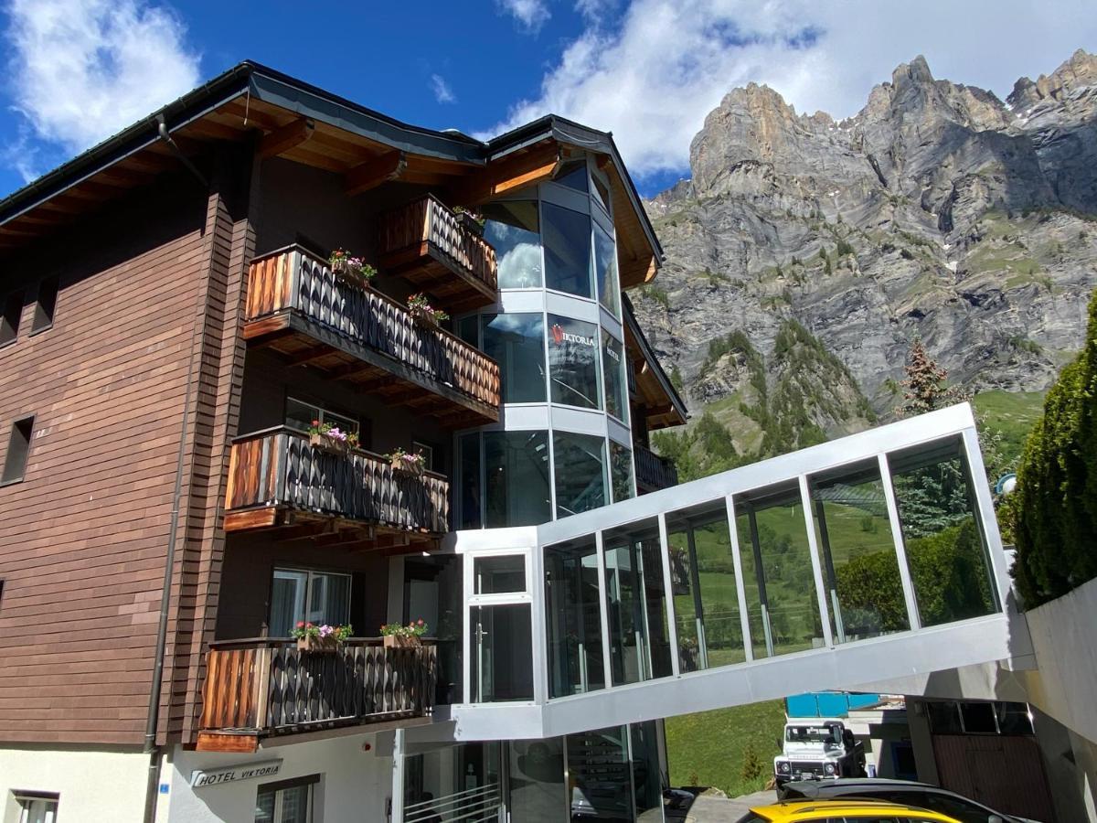 Hotel Viktoria-Leukerbad-Therme Exteriér fotografie