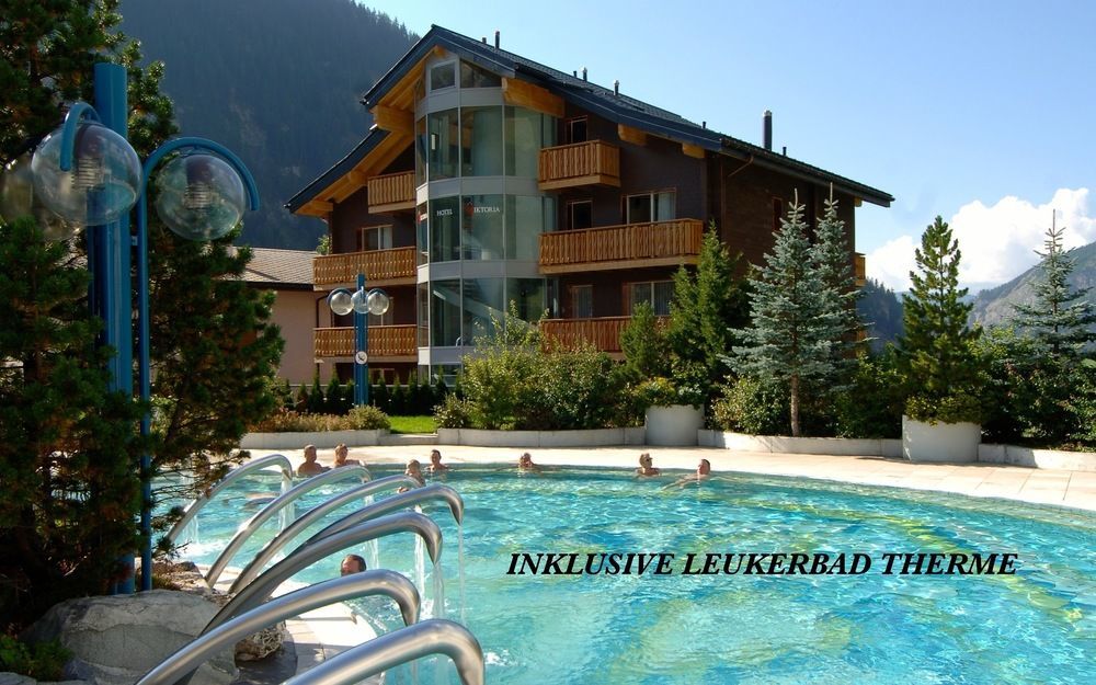 Hotel Viktoria-Leukerbad-Therme Exteriér fotografie
